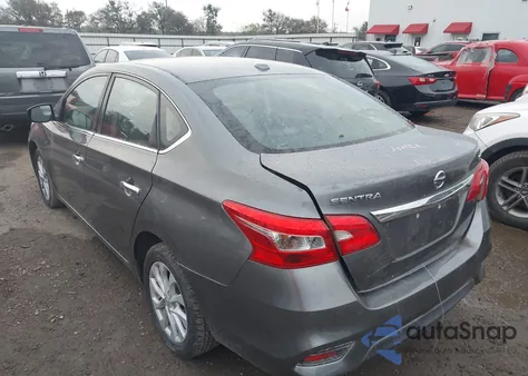2018 Nissan Sentra Sv from USA, damaged, VIN 3N1AB7AP7JL618233